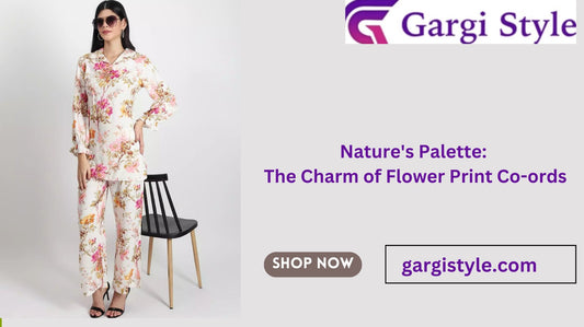 Nature's Palette: The Charm of Flower Print Co-ords - GargiStyle